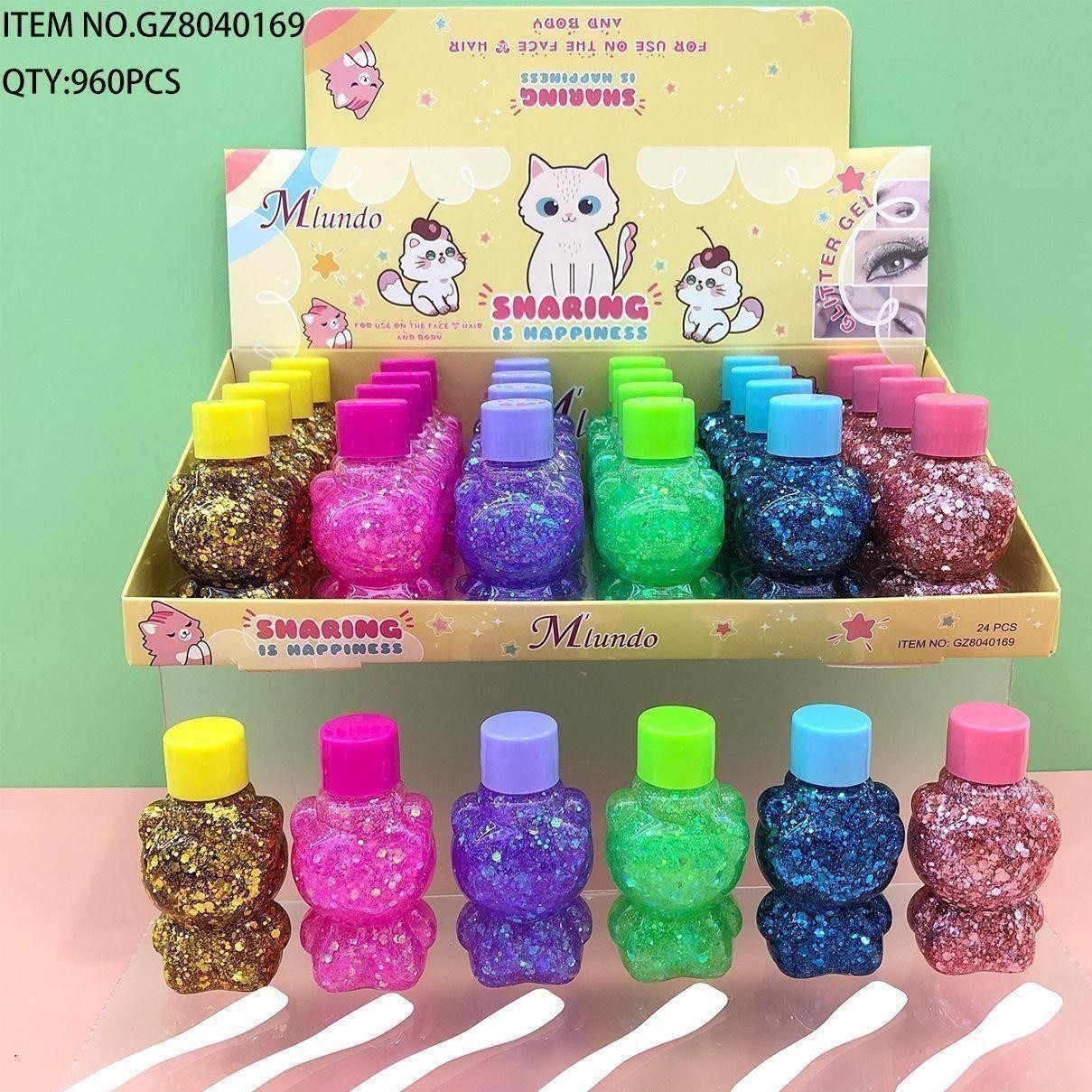 Gel de Purpurina Líquida para Maquillaje Efecto Brillante y Perlado para Escenario y Fiestas image 4