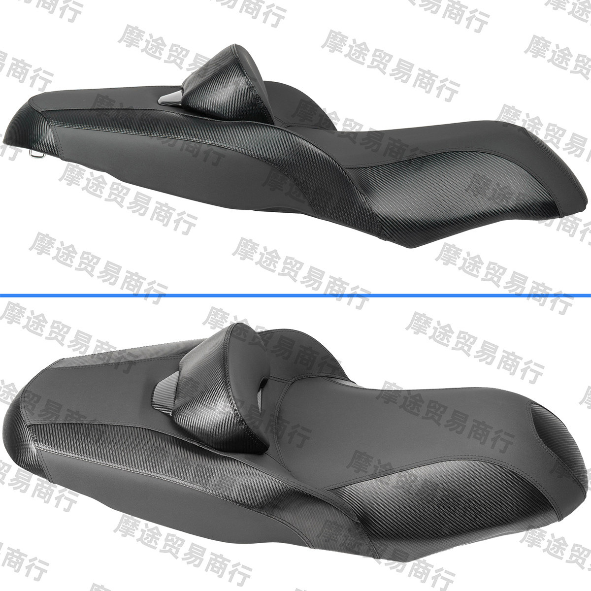Suitable for 23-25 models of XMAX300, modified large surround seat cushion with increased waist support for comfortable riding