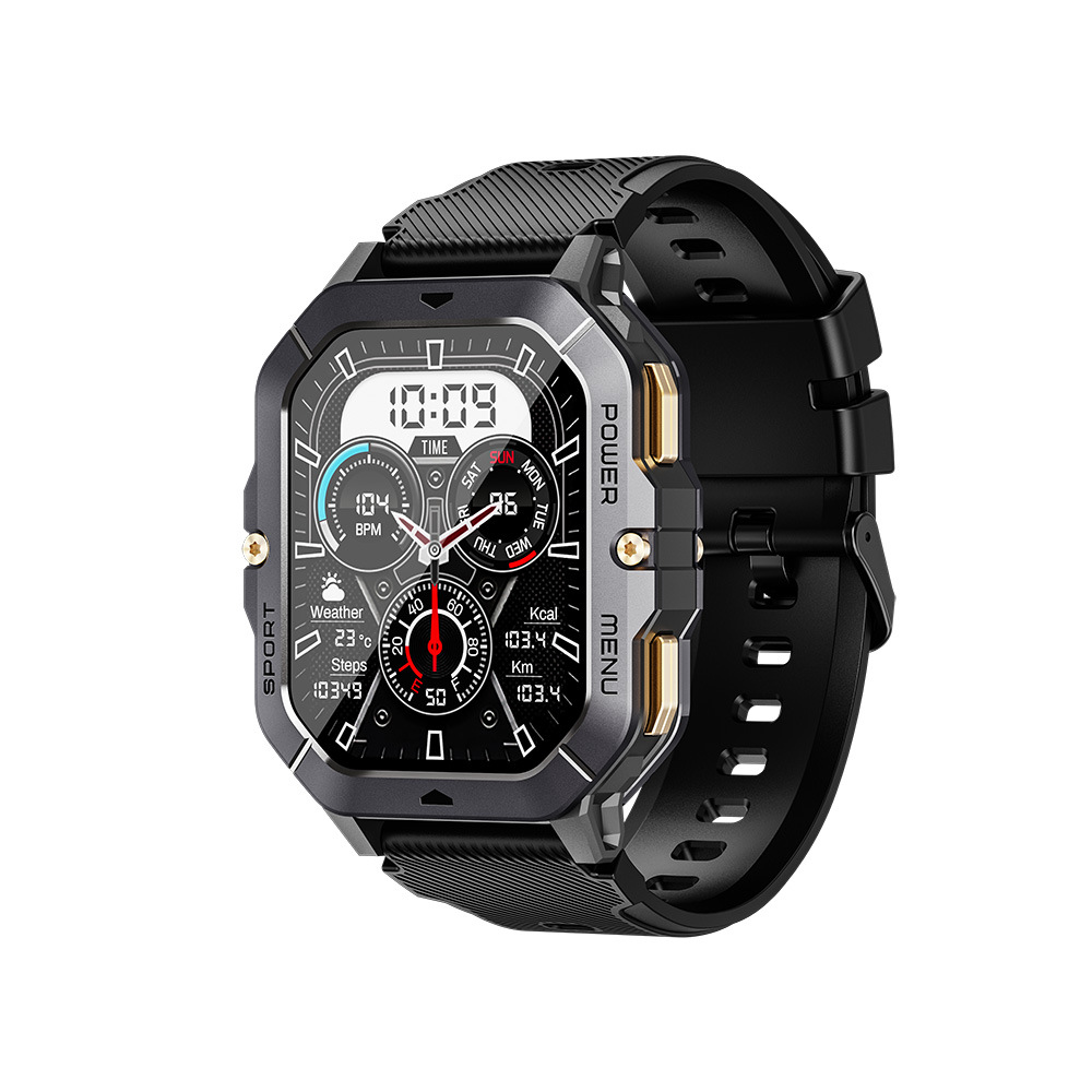 2025 Hot Model C28 Three-Proof Smart Watch Sports 1Atm Waterproof Men's Cross-Border Hot Sale Top Top 100