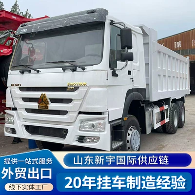 Cross-Border Sinotruk Howo 8X4 Sinotruk Howo Dump Truck 371/430 Horsepower 10/12 Wheel Engineering Truck