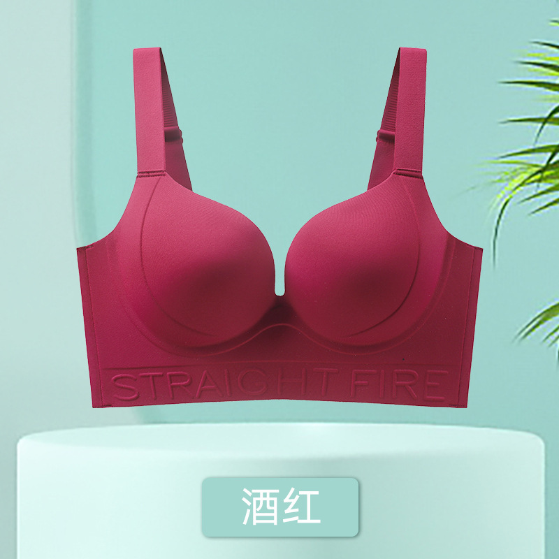 脇の下の副乳を収縮させる女性用下着、大きな胸を小さく見せる、プッシュアップ、たるみ防止、大きいサイズの調整可能な補正拡張胸型ブラジャー|undefined