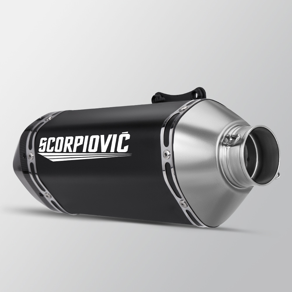 Motorcycle exhaust pipe modification is suitable for the new Vespa Spring 3V full-section exhaust pipe 2014-2022