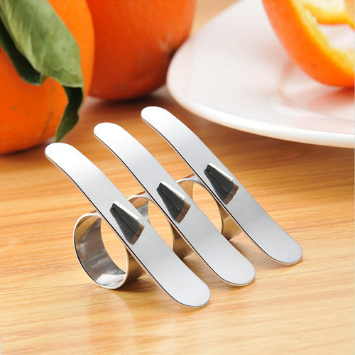 Cross-border stainless steel orange peeler orange peeler knife ring orange opener orange grapefruit peeler kitchen gadgets