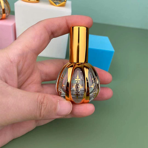 Perfume bottle small empty bottle portable perfume filling bottle 10ML spray bottle glass filling bottle exquisite empty bottle