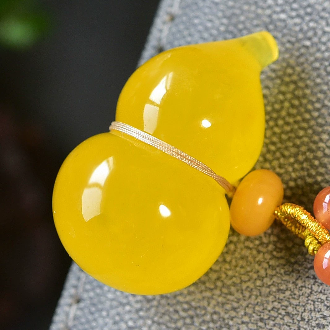 Натуральный янтарь, старый пчелиный воск, балтийское куриное масло, желтый, синий янтарь, кулон, ожерелье, кулон, защитная пряжка, тыква
