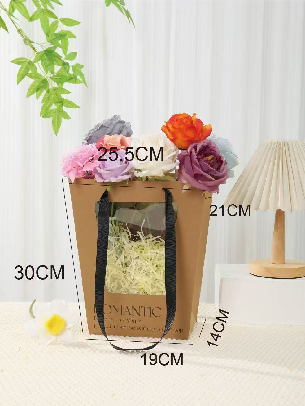 중간 사다리꼴 창문(소가죽 색상) 1개