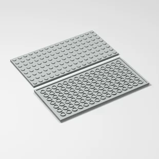 Базовые детали 8×16 совместимы с конструктором 1 кг