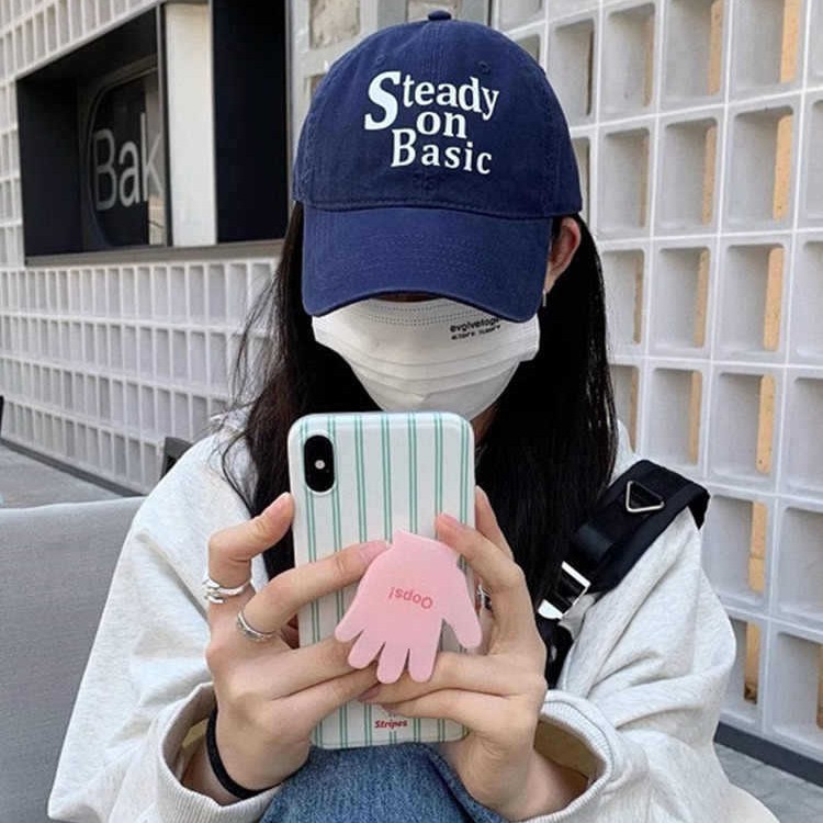 Nuevo sombrero de lengua de pato de letras para mujeres ins Corea del Sur cara pequeña sombrero de béisbol casual para hombres cabeza grande sombrero versátil de verano -