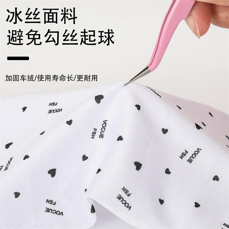 Nuevo patrón de amor de uñas guantes a prueba de negro UV a prueba de sol antideslizante lámpara para hornear aislamiento térmico fugas guantes de dedo