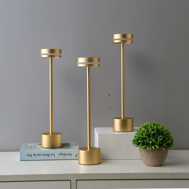 Scandinavian creative LED touch table lamp, atmospheric decorations, night light
