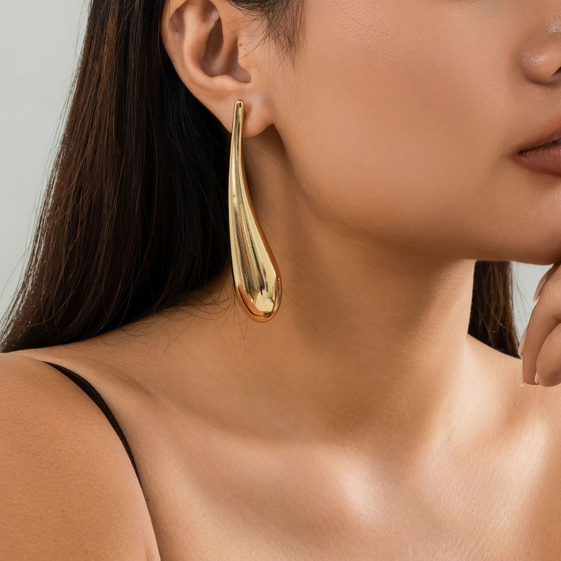 9g Weight Alloy Ear Needle Material Ear Cuffs, Ear Studs Classification 1 Set, 1 Pair Quantity Casual, Street Occasion CCB, Alloy Material Geometric Pattern All Seasons Season Women's Gender Polished Finish Plating Design Retro, Commute Style 1 Set 1 Pair Retro Commute Geometric Plating CCB Alloy Ear Cuffs Ear Studs 28