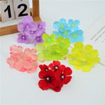 5叉仿真绣球花朵婚礼布置大绣球婚庆装饰用品绣球花墙插花头饰diy