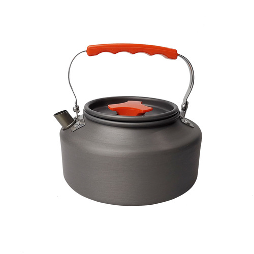 Amazon Best Selling Outdoor Camping Tea Kettle 1.1L Coffee Pot Hard Aluminum Kettle Picnic Hot Kettle