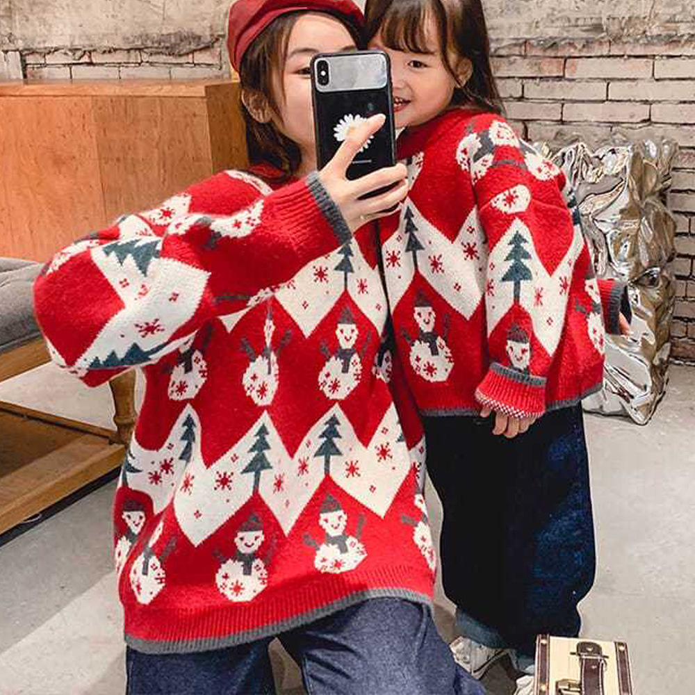 Suéter DE LOS NIÑOS 2024 rojo polar forrado de lana de invierno de la Navidad DE LOS NIÑOS engrosados de invierno Bebé niños