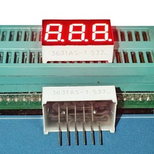 厂家直供0.36英寸3位LED数码管 高亮红色  3631BS共阳/3631AS共阴