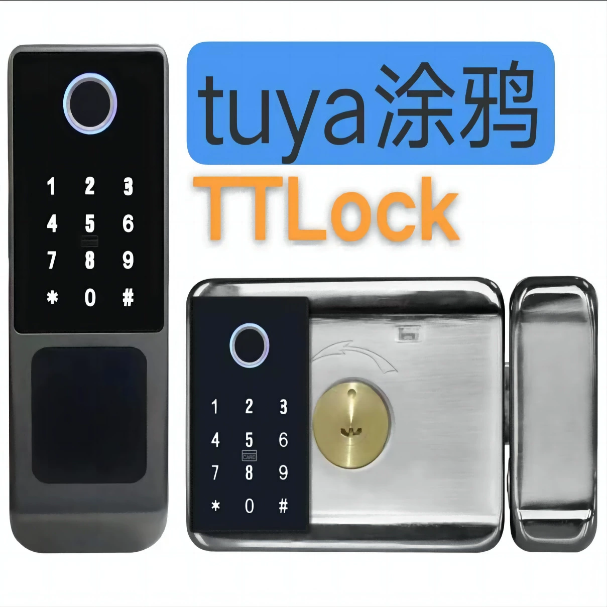 Приложение Tuya/Tongtong Lock управляет умным замком, блокирует отпечатки пальцев, считывает пароль, считывает IC-карту и дистанционно отправляет пароль.
