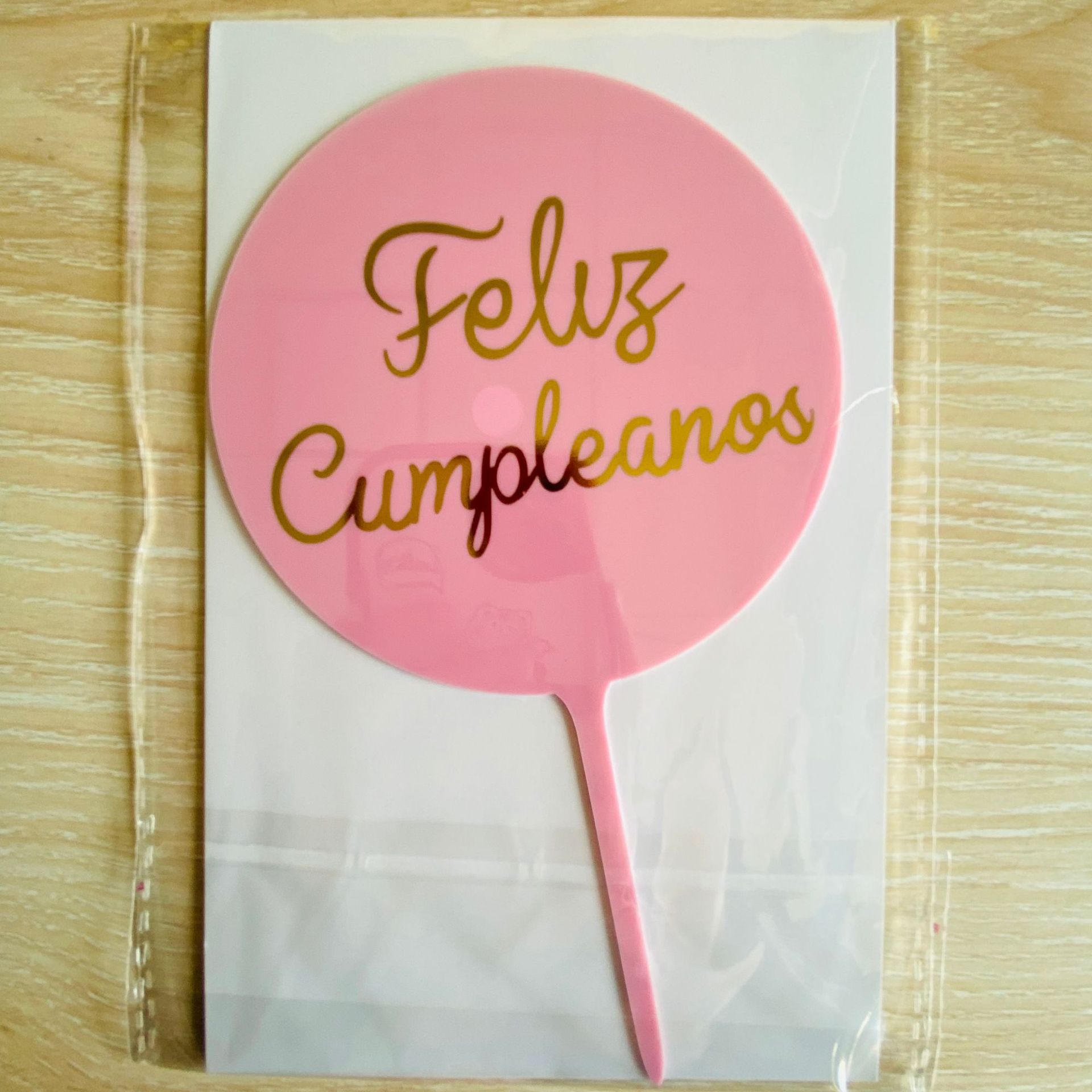 Dorado occidental redondo rosa