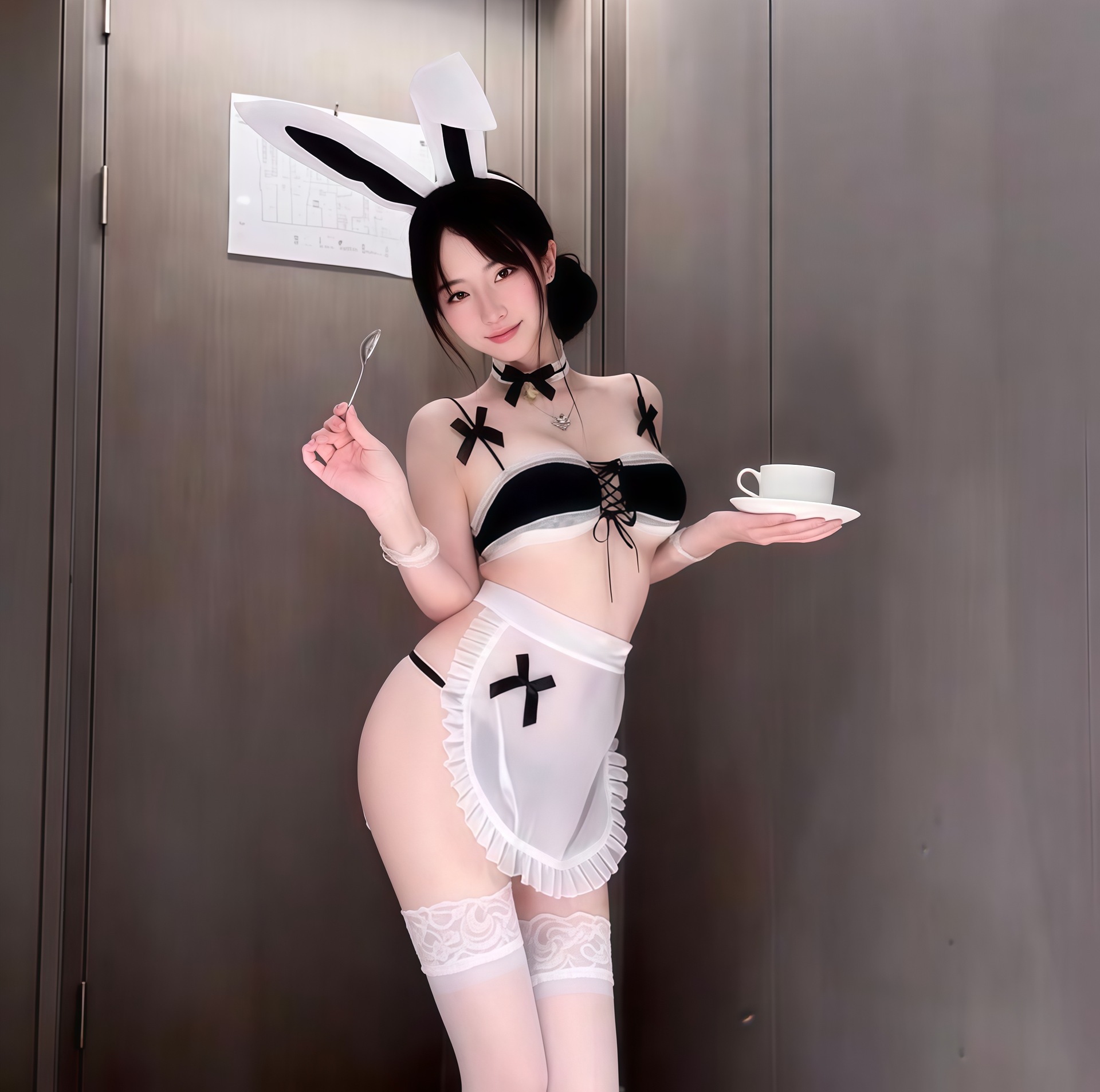 Yue mariposa sexy ropa interior coqueteante sexy linda conejo chica pasión seducción uniforme traje puro sexo femenino 2616