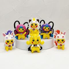 COS変身ポケモンシリーズ バタフライニャーモンスターフィギュアモデル人形ケーキクレーン人形6種