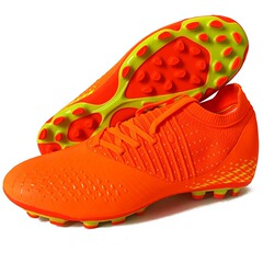跨境足球鞋男女訓練AG長釘人工草運動鞋青少年專業比賽鞋代發