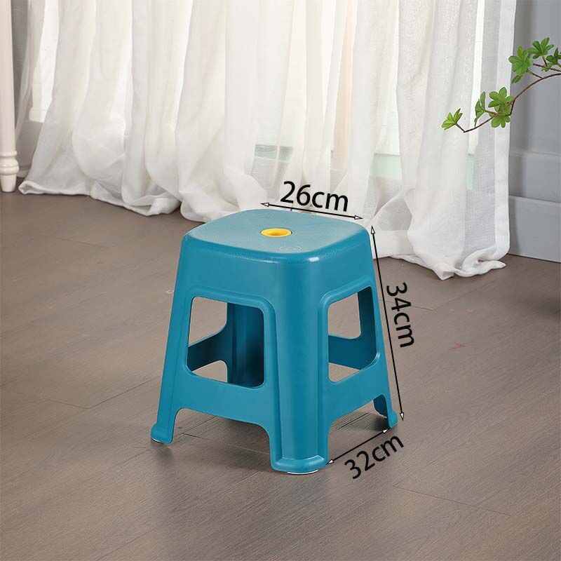 Taburetes de plástico grueso, taburetes altos para adultos, taburetes de comedor para adultos, taburetes de comedor resistentes, taburetes de goma cocinada, taburetes de comedor