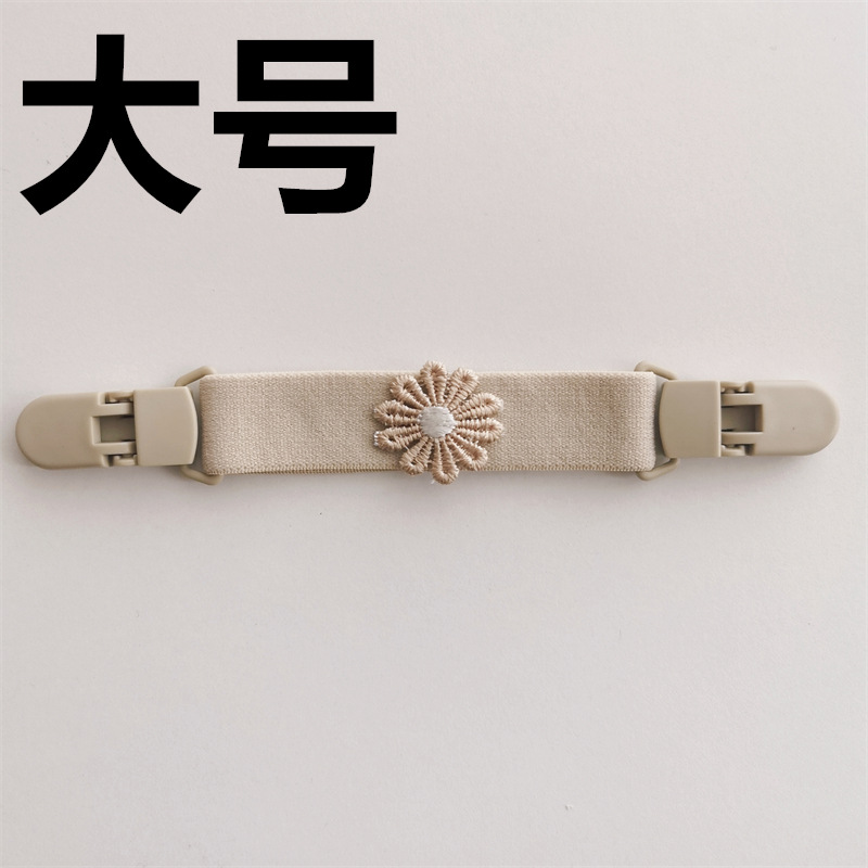 [큰] 살구색 (스트랩 클립) [카치 꽃잎 (쌀 코어) 작은 데이지]]
