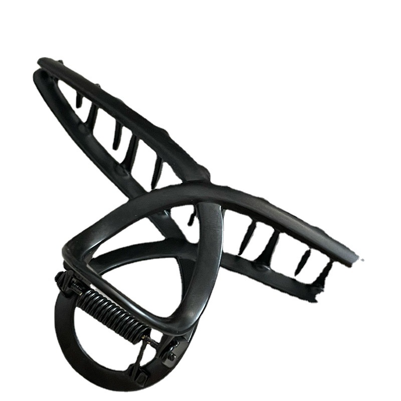 Minimalistic black elegant hairgrip