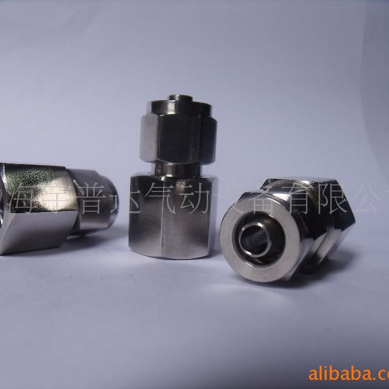 直通内螺纹不锈钢终端接头高压密封性耐用