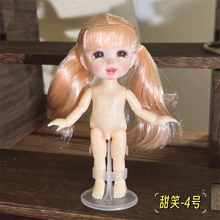 Милая кукла для переодевания, игрушка, 17 см, 3D