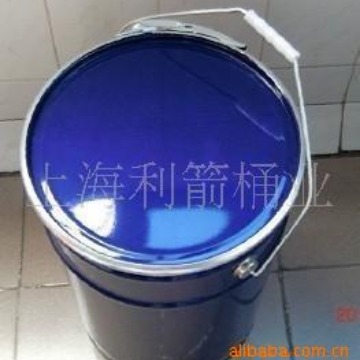 上海利箭桶业 25L铁桶厂家，25L抱箍喇叭桶 25L开口桶 金属铁桶