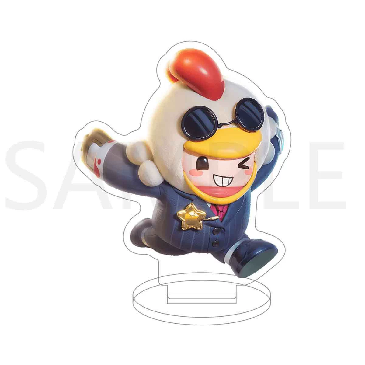 Игровые периферийные аксессуары Yuanmeng Star Acrylic Movement Xiaoli Cute Cartang Manpan Показывают Сладкий Оранжевый Meow Sun Shangxiang