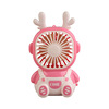 Cartoon handheld small table air fan, new collection