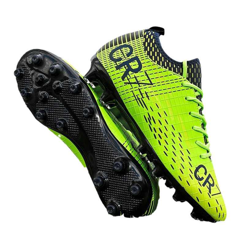 2025 nuevos zapatos de fútbol para estudiantes de corte bajo de Cristiano Ronaldo transfronterizos