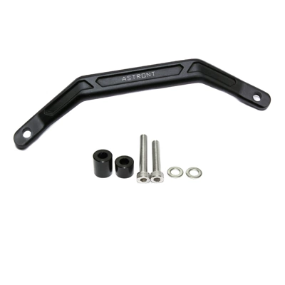 Off-road motorcycle modification parts are suitable for Honda CRF300L aluminum alloy rear armrest lifter (Motorcycle frame) - black