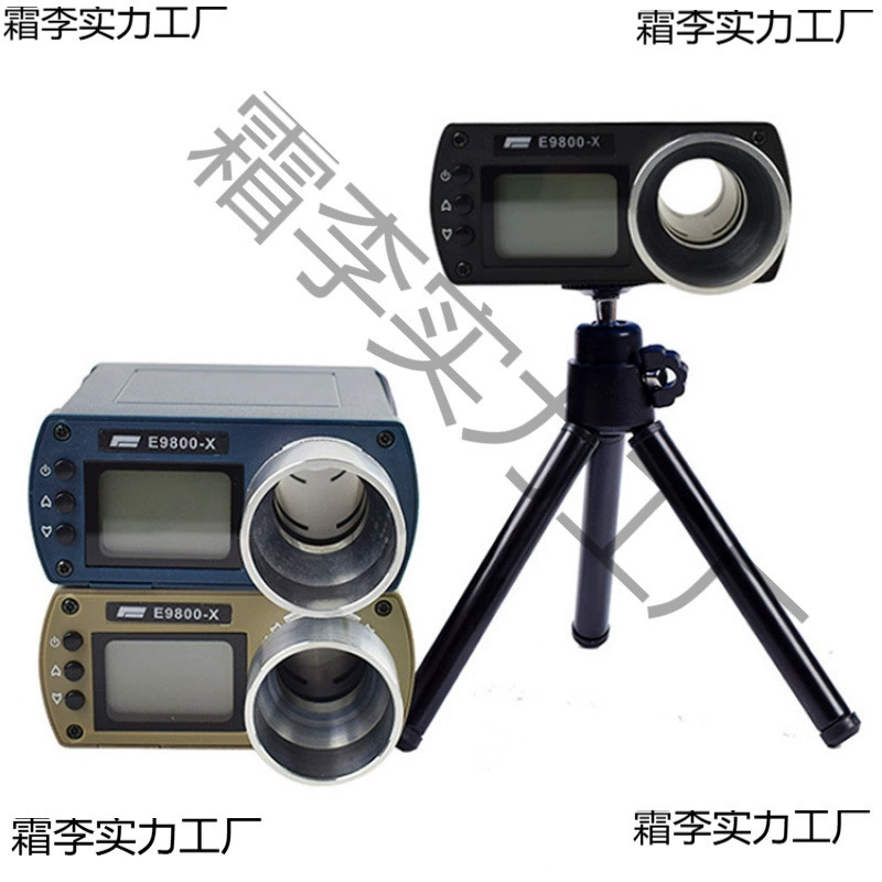 Новый спидометр E9800-X, китайская и английская версия, высокоточный многофункциональный спидометр, водяная бомба, начальная скорость, скорость стрельбы, кинетическая энергия