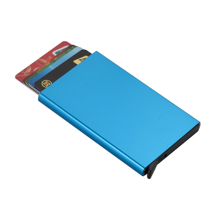 All Seasons Season Unisex Gender Unisex Solid Color Alloy Open Card Holders