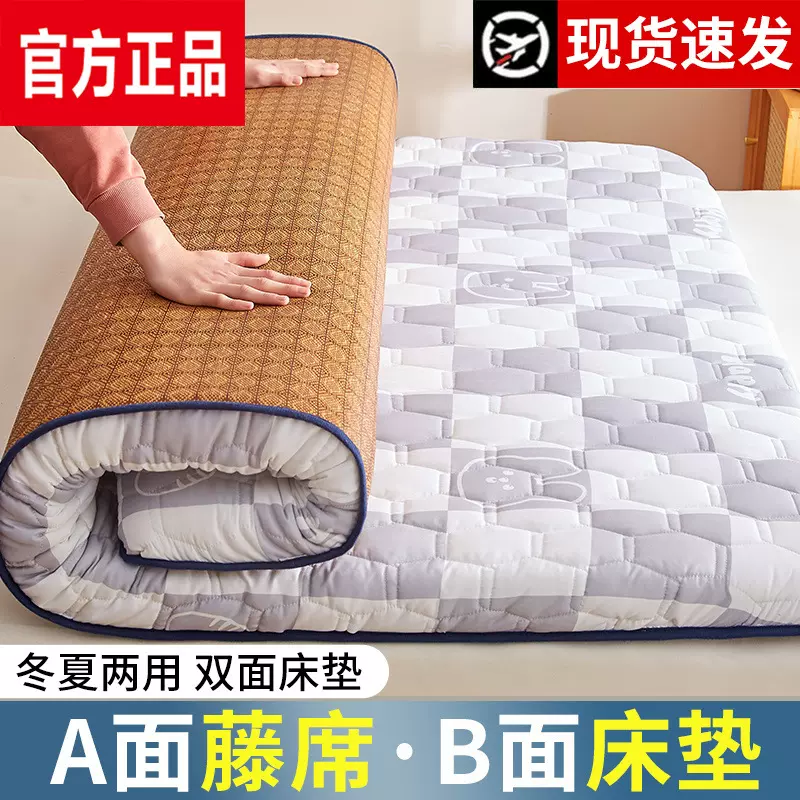 榻榻米夏季四季冬季床垫子软垫学生宿舍单人两用折叠出租屋褥子