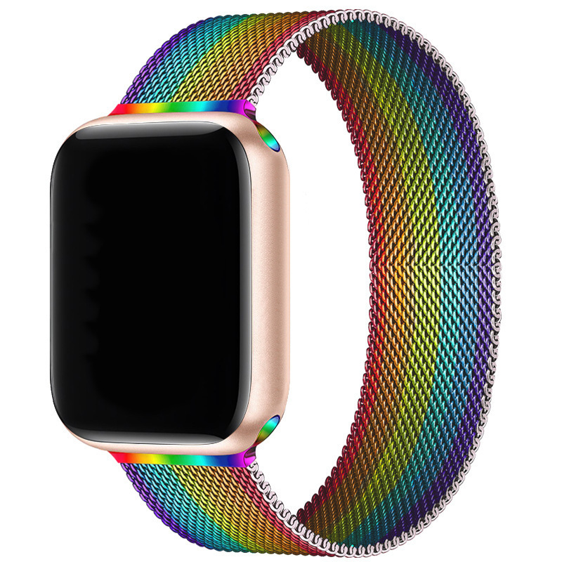 Aplicable Ultra2 Apple Apple Watch Milannis pulsera de acero inoxidable hebilla de absorción s10 pulsera