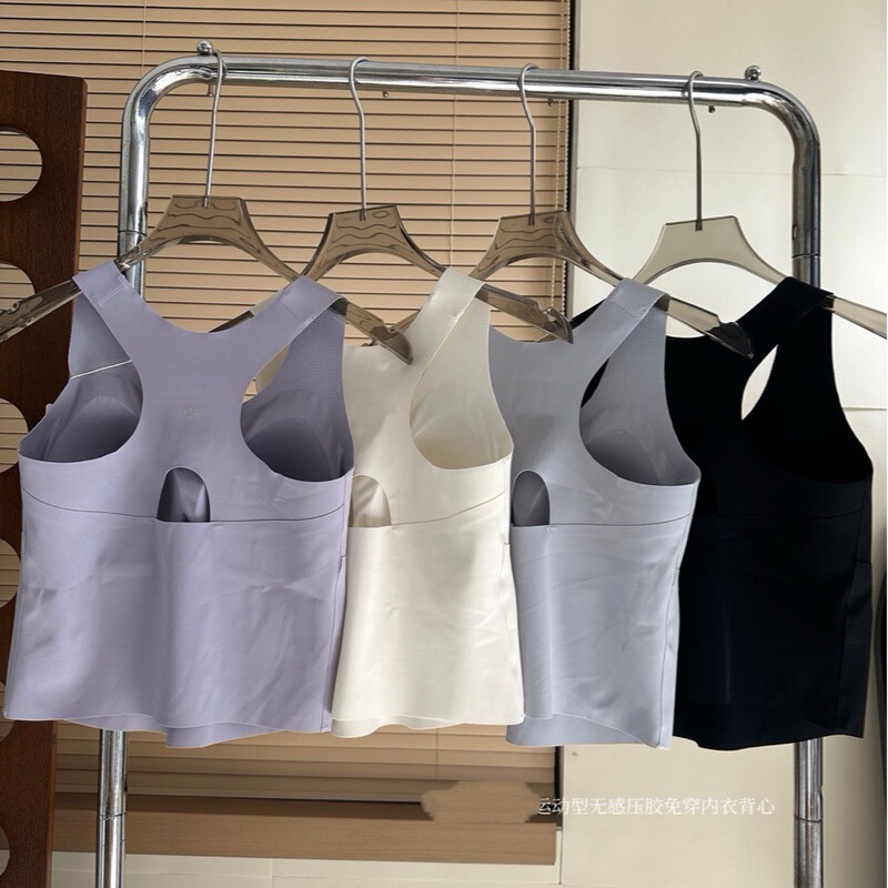 072102 Sports bra vest with integrated jelly padding, soft support, medium-high impact resistance, anti-sagging, and beautiful back design 072102 Sports bra vest with integrated jelly padding, soft support, medium-high impact resistance, anti-sagging, and beautiful back design