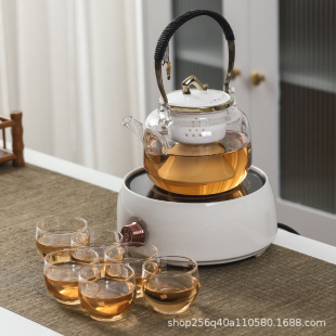 Electric ceramic stove tea cooker small electric stove special glass pot mini electric tea stove kettle tea making household tea stove