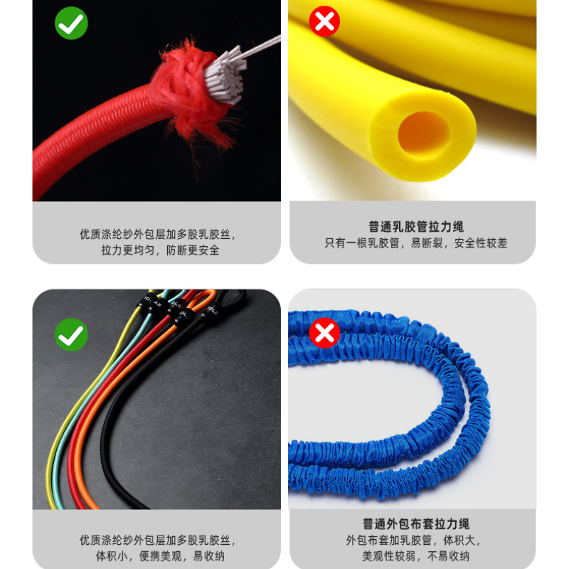 Universal set, rope for gym, equipment 3