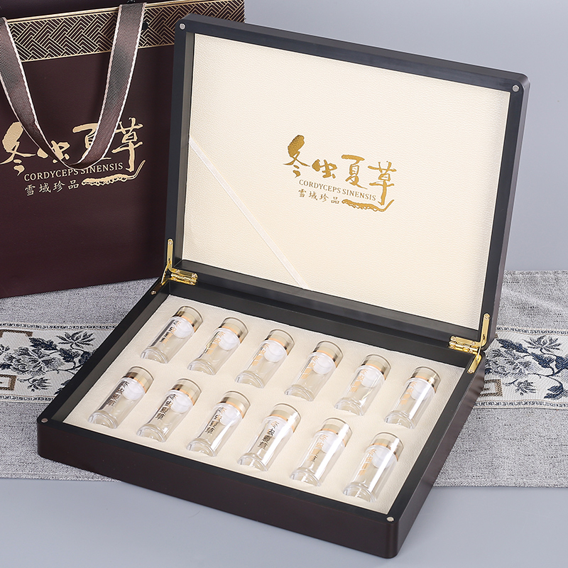 Caja de embalaje de Cordyceps Cordyceps Caja de regalo Caja vacía 10 tubos 20 50 60 cajas de regalo