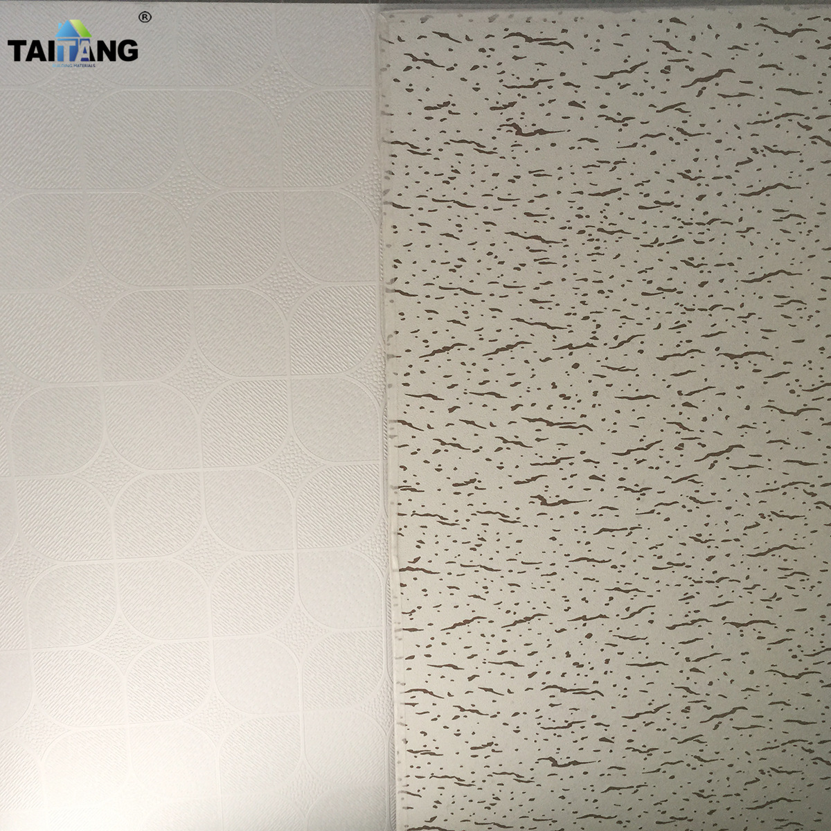 Faux Plafond Azulejos De Techo De Yeso 60X60 Techo de yeso de pvc