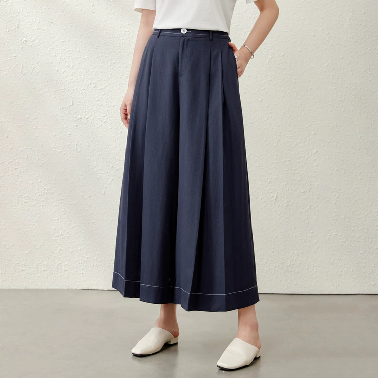 Удобные свободные универсальные брюки из лиоцелла для женщин больших размеров, одежда для пышных женщин, лето 2025, новый стиль