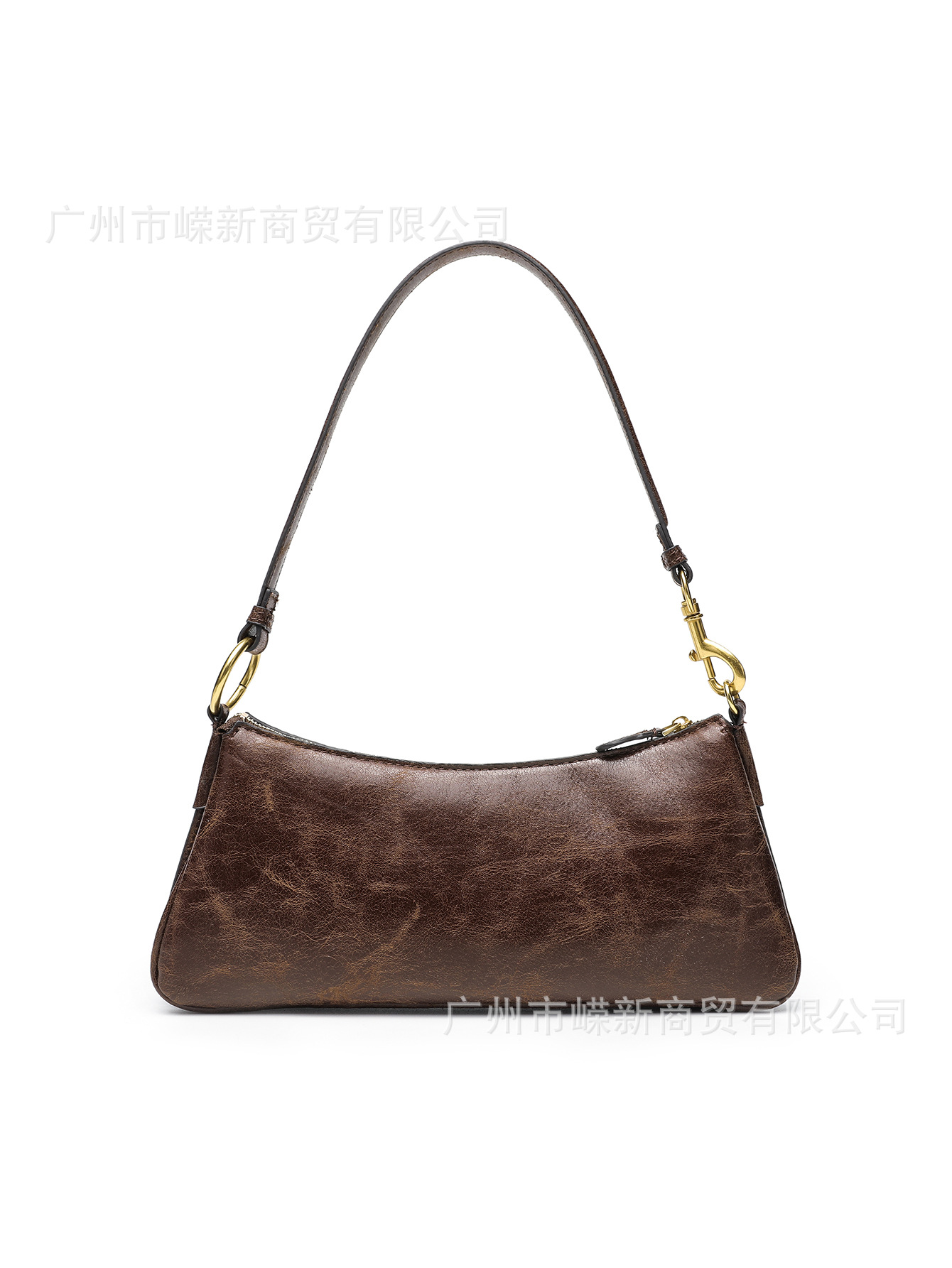 ZR bolsas domésticas de mujeres 2025, otoño nuevo estilo coreano esmerizado bolsas de brazo, bolsas de gran capacidad, mujeres de moda simple mano de hombro