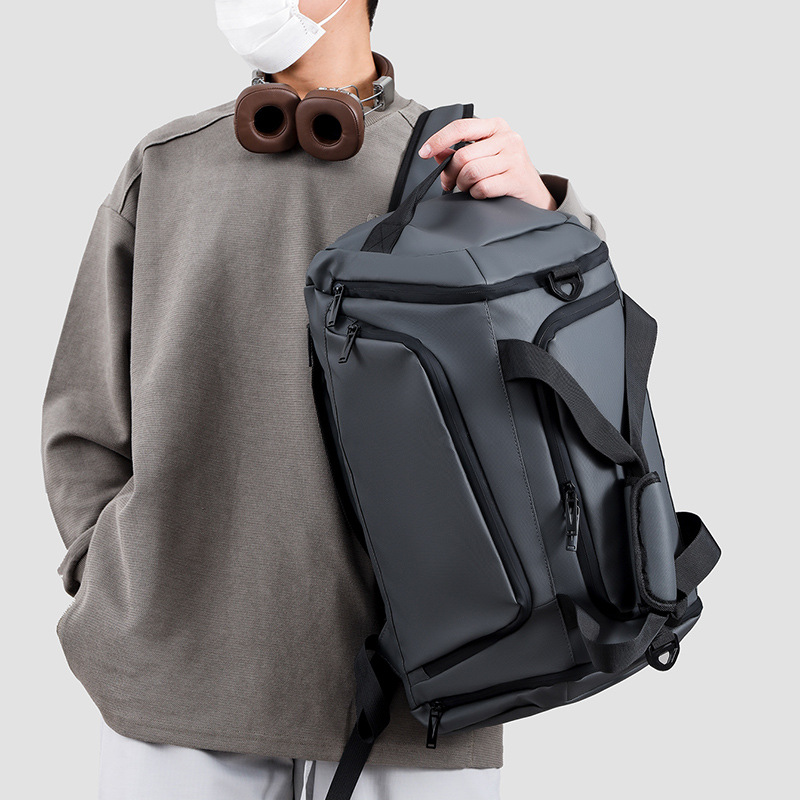 Cross-border New Large Capacity Travel Waterproof Dry and Wet Sports Separation Backpack Swimming Fitness Storage Portable Luggage Bag