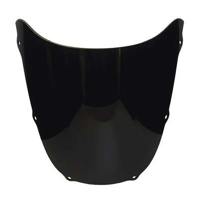 Suitable for Kawasaki Zx6R 1998-1999 Modified Motorcycle Front Windshield Windshield Windshield (Motorcycle front windshield) - smoky-black