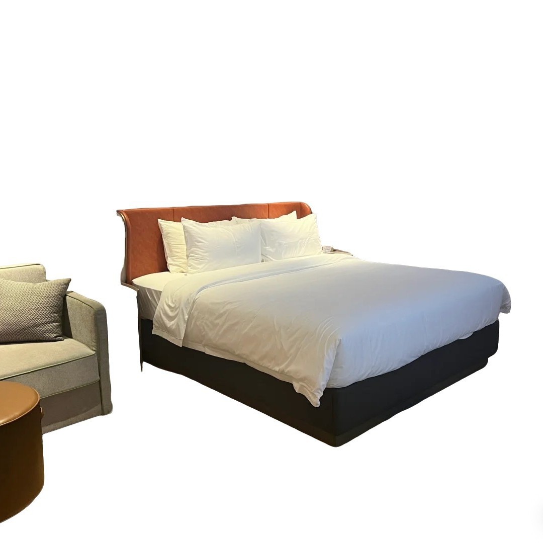 Hotel Hilton Huiting de 5 estrellas Muebles Habitaciones estándar Conjuntos completos de habitaciones personalizadas Cajas de cama especiales Renovación del hotel