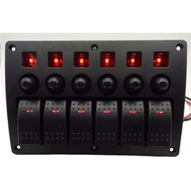 车载充电器;船型开关;保险丝座(盒)