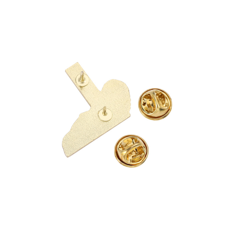 6g Weight Fashion Pin Cartoon Character Alloy Plating Unisex Brooches